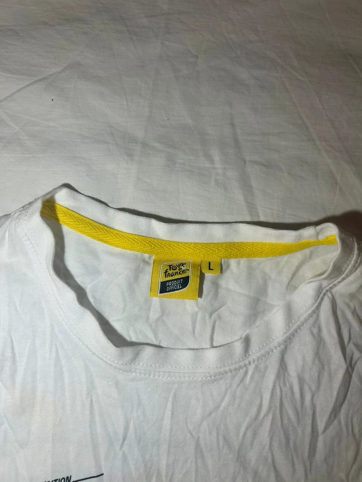 Witte T-shirt met Tour de France opdruk – photo 4